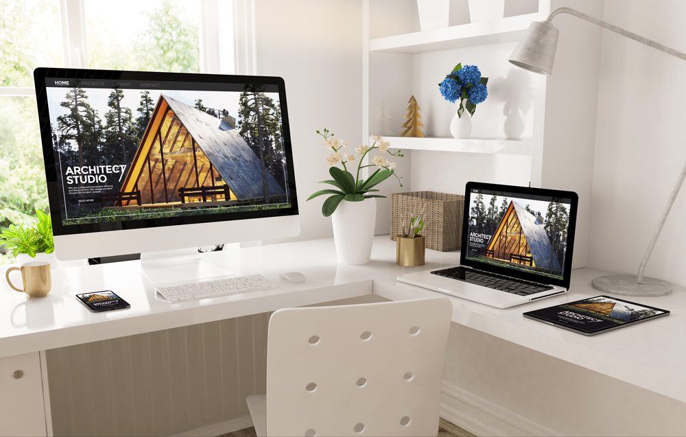 Responsive website across desktop, tablet and mobile